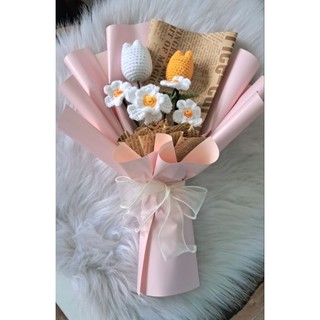 [HCM] Bó hoa len handmake