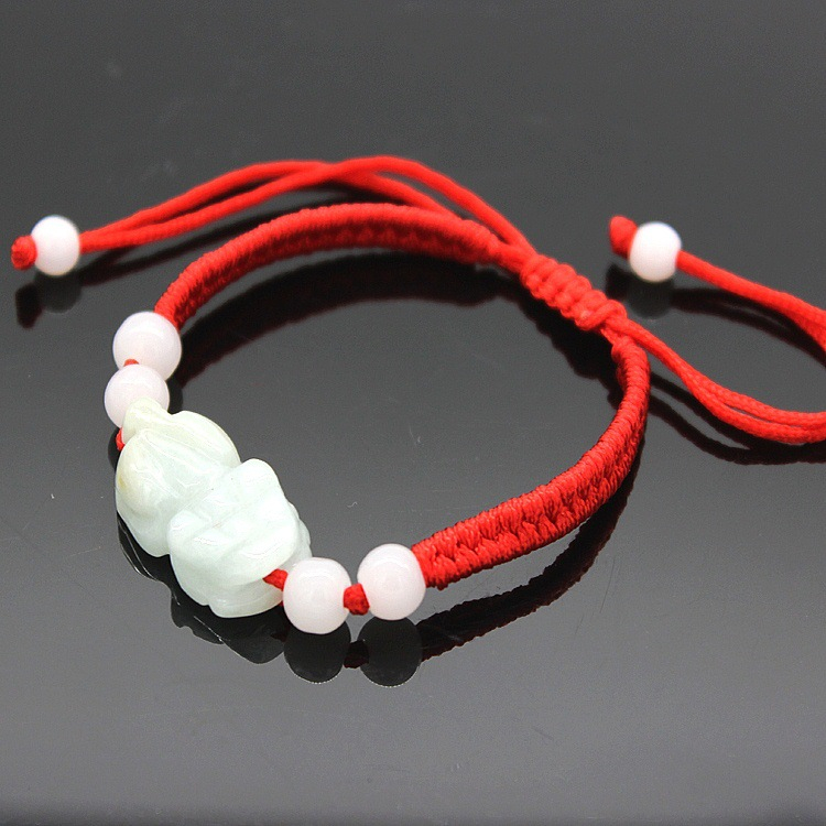 Vòng tay dây chỉ đỏ Hàn Quốc handmade may mắn phong thủy
