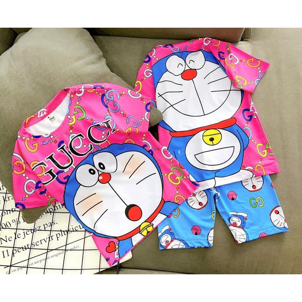 [8-40Kg] Bộ đồ bé gái quần Lửng in hình 3D HOT TREND chất vải mềm mịn thoáng mát được các bé yêu thích BGL18