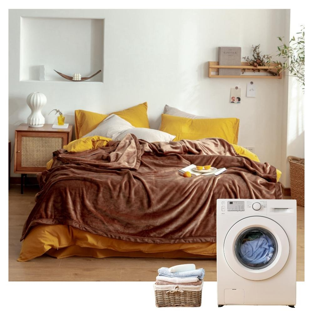 Chăn lông tuyết cao cấp mền văn phòng tuyết nhung siêu mềm mịn 2 lớp size 2mx2m2 nặng 1.5kg