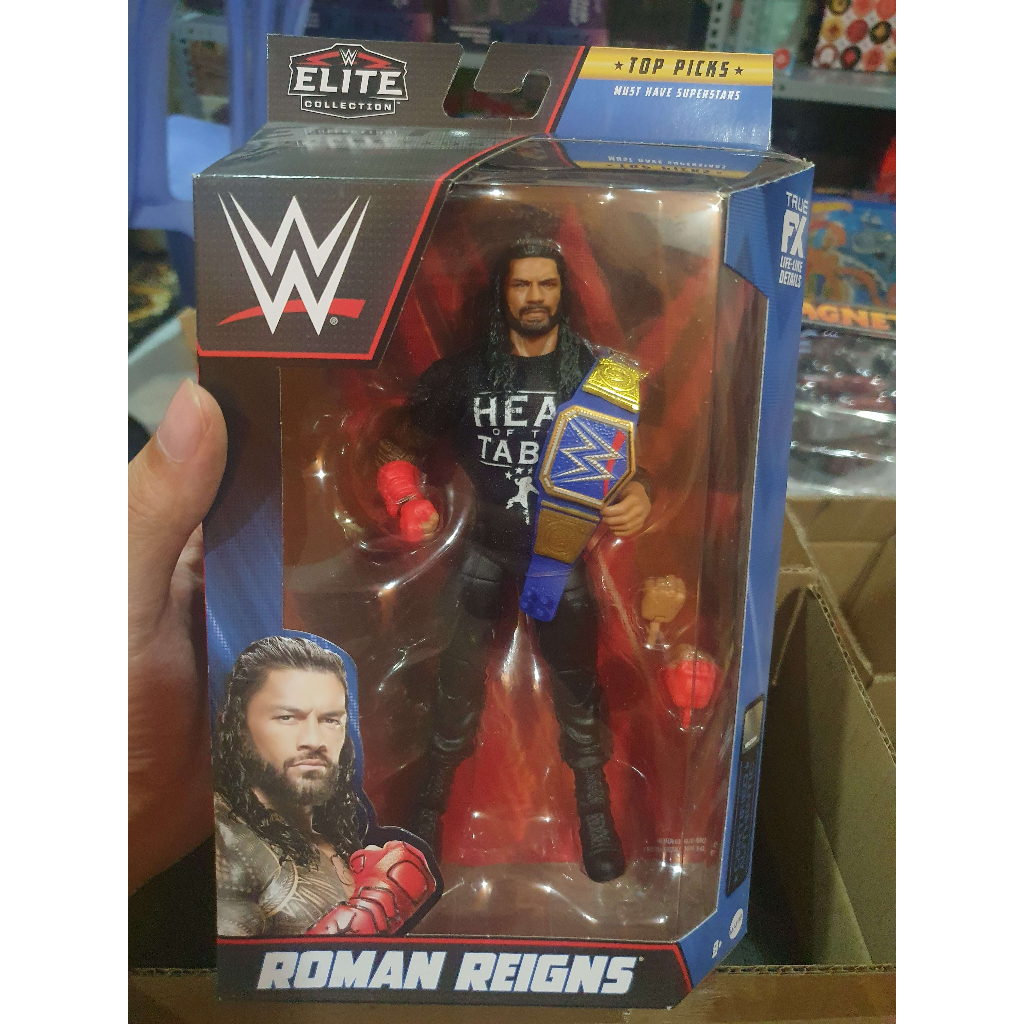 Mô hình nhân vật WWE Roman Reigns Top Picks Elite Collection, Cao 15cm ...