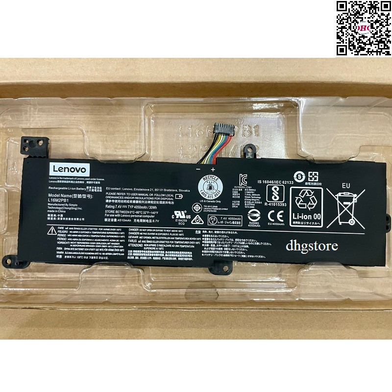 ANTIEE L16C2PB2 Laptop Batterie Pour Lenovo IdeaPad 320-14AST 320-14IAP 320-14IKB 320-14ISK 320-15ABR 320-15AST 320-15IAP Series L16L2PB2 L16L2PB1 L16S2PB1 L16C2PB1 7.6V 30Wh 4030mAh