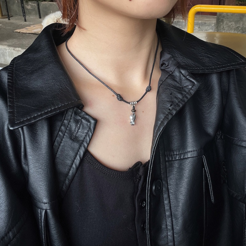 Set vòng Sakana - Vòng tay, vòng cổ / dây chuyền charm cá béo ú