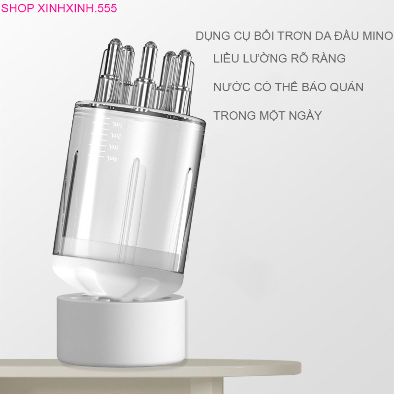 MINO dụng cụ bôi thuốc da đầu masage, nam nữ lượt tinh dầu, điều trị da đầu dễ dàng, không cần dùng tay,như truyền thống