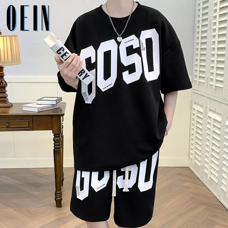 Set đồ bộ HappyFamily in chữ GOSO năng động trẻ trung chất cotton 100 cao cấp