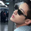 Kính mắt mắt mèo đen phong cách cá tính dành cho nam và nữ, kính đi biển, kính đơn giản dành cho nam