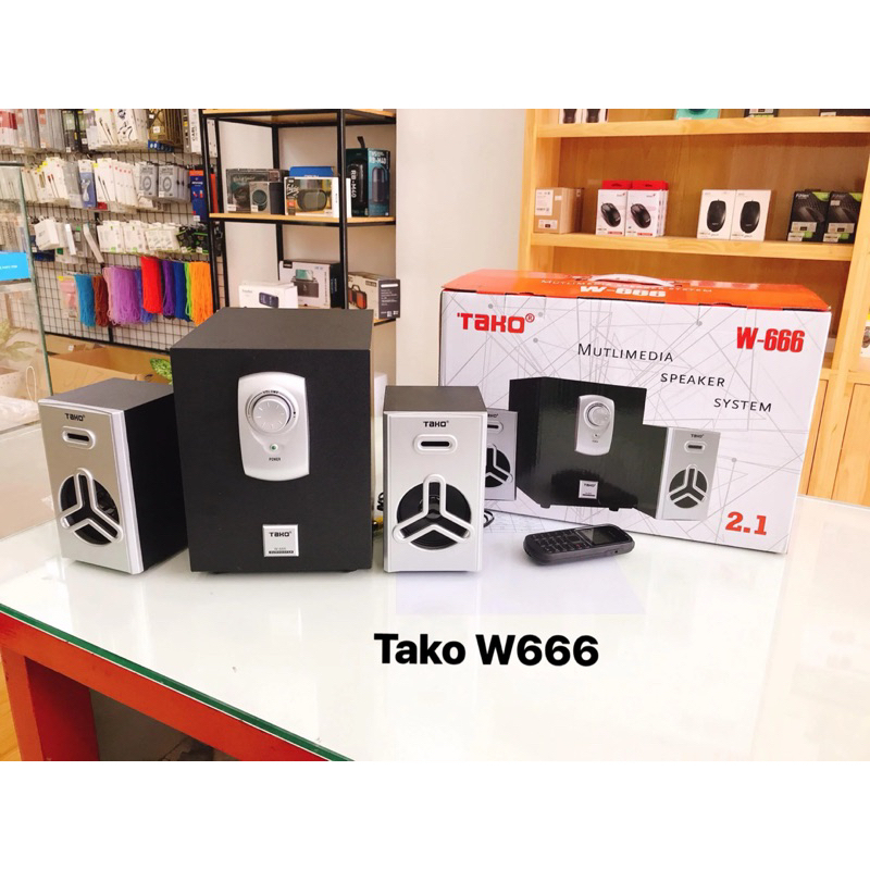 Loa vi tính Tako W666 âm thanh cực hay | Shopee Việt Nam