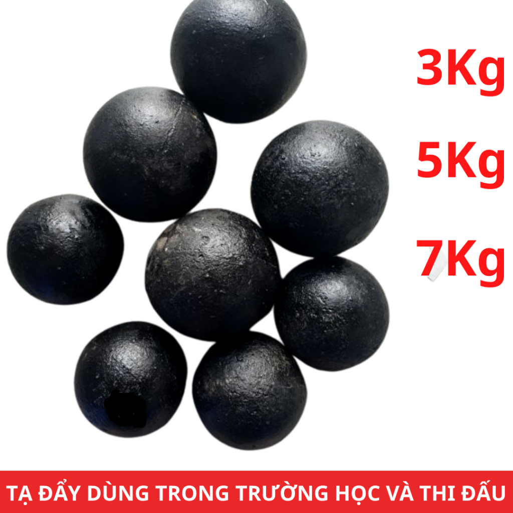 Ảnh Tạ bi sắt đẩy thể dục 3kg 5kg 7kg giảng dậy trong trường học và thi đấu môn bi sắt - LIDAK SPORT 1