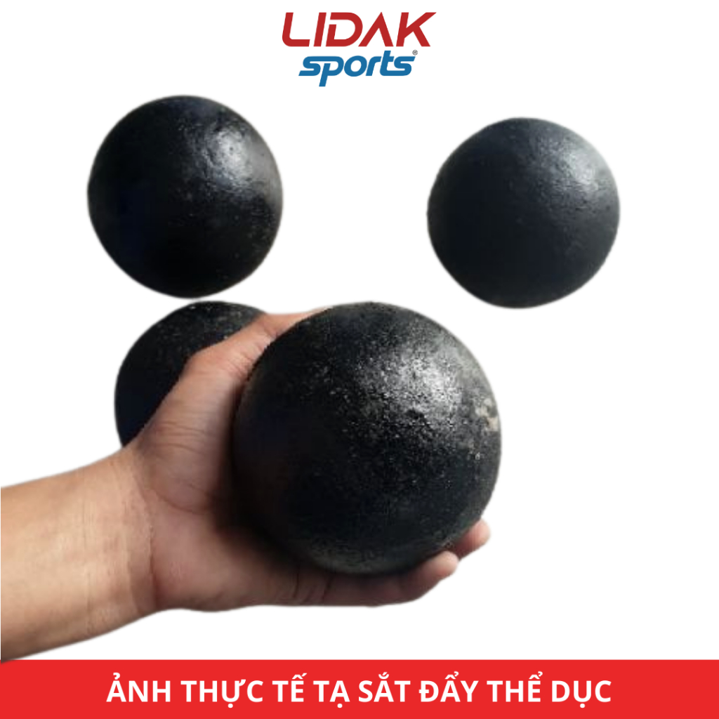 Ảnh Tạ bi sắt đẩy thể dục 3kg 5kg 7kg giảng dậy trong trường học và thi đấu môn bi sắt - LIDAK SPORT 2