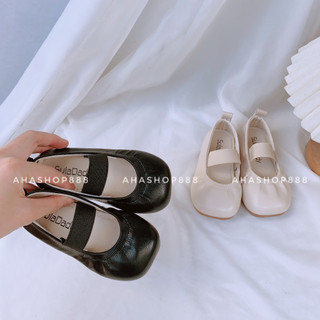 Giày Búp Bê Bún Quai Ngang Marry Jane Phong Cách Hàn Quốc Cho Bé Gái K204