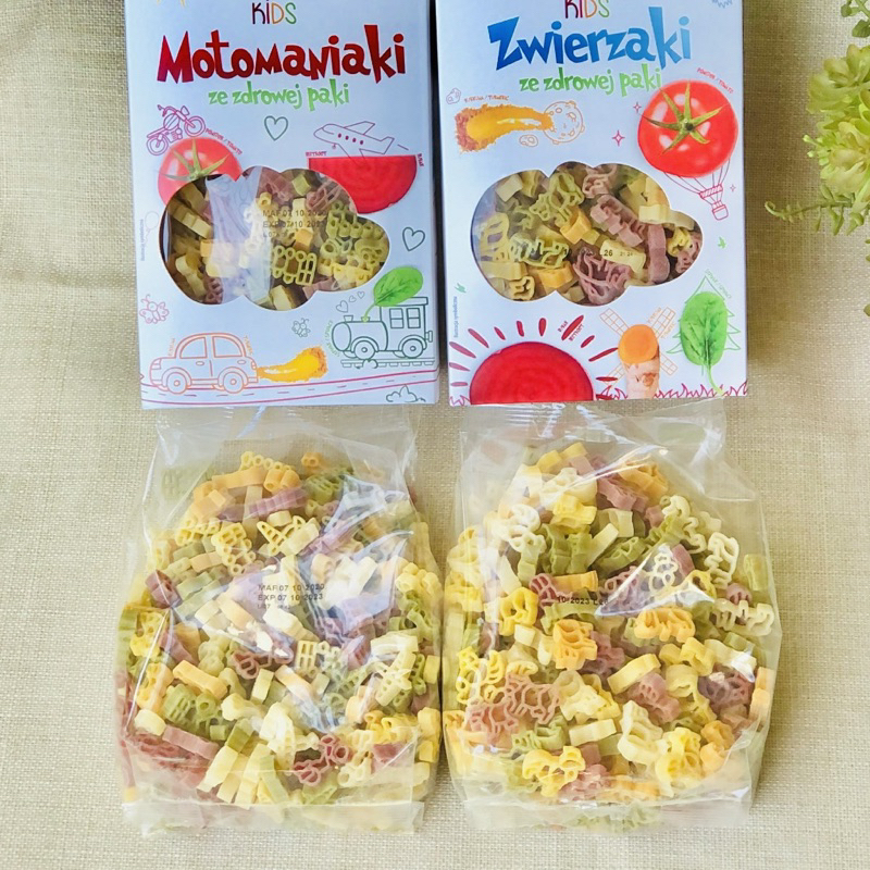 Nui Bartolini rau củ, trứng cho bé ăn dặm, Nui cho bé ăn dặm Hộp 250gr / Tách lẻ 100gr