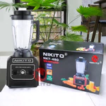 Máy Xay Sinh Tố Công Nghiệp NIKITO, Dùng Xay Trái Cây, Các Loại cháo, sữa Hạt, Tôm Cá Thịt Tiện Lợi, Công Suất 4800W — ảnh 7