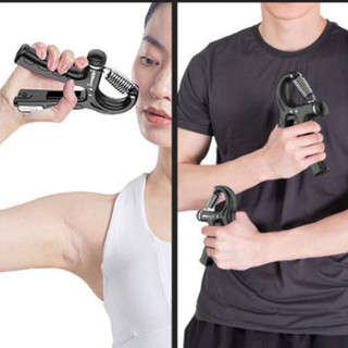 Dụng Cụ Tập Cơ Tay Kìm R Xịn, Kìm Bóp Tay Kìm Tập Cơ Tay Dụng Cụ Tập Gym Tại Nhà Điều Chỉnh Lực 5-60kg Có Đếm Số Tự Động
