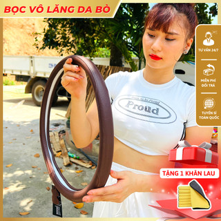 Bọc vô lăng Da tốt ô tô, dành cho xe con và xe tải đủ size
