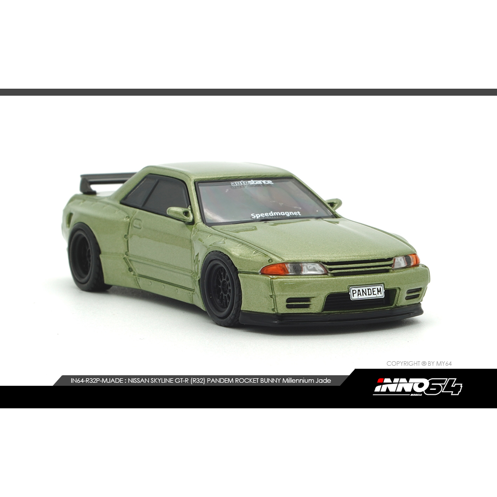 MÔ HÌNH 1:64 INNO64 - NISSAN SKYLINE GT-R (R32) PANDEM ROCKET BUNNY ...