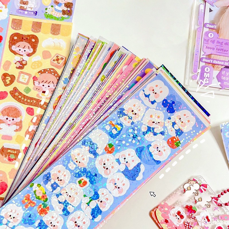 [Hàng có sẵn] 20 STICKER SET trang trí top mẫu khác nhau nhiều chủ đề ...