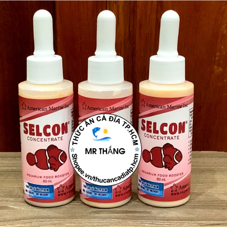 Selcon Concentrate (seal 60ml): Bổ sung Vitamin và Axit béo cho cá biển ...