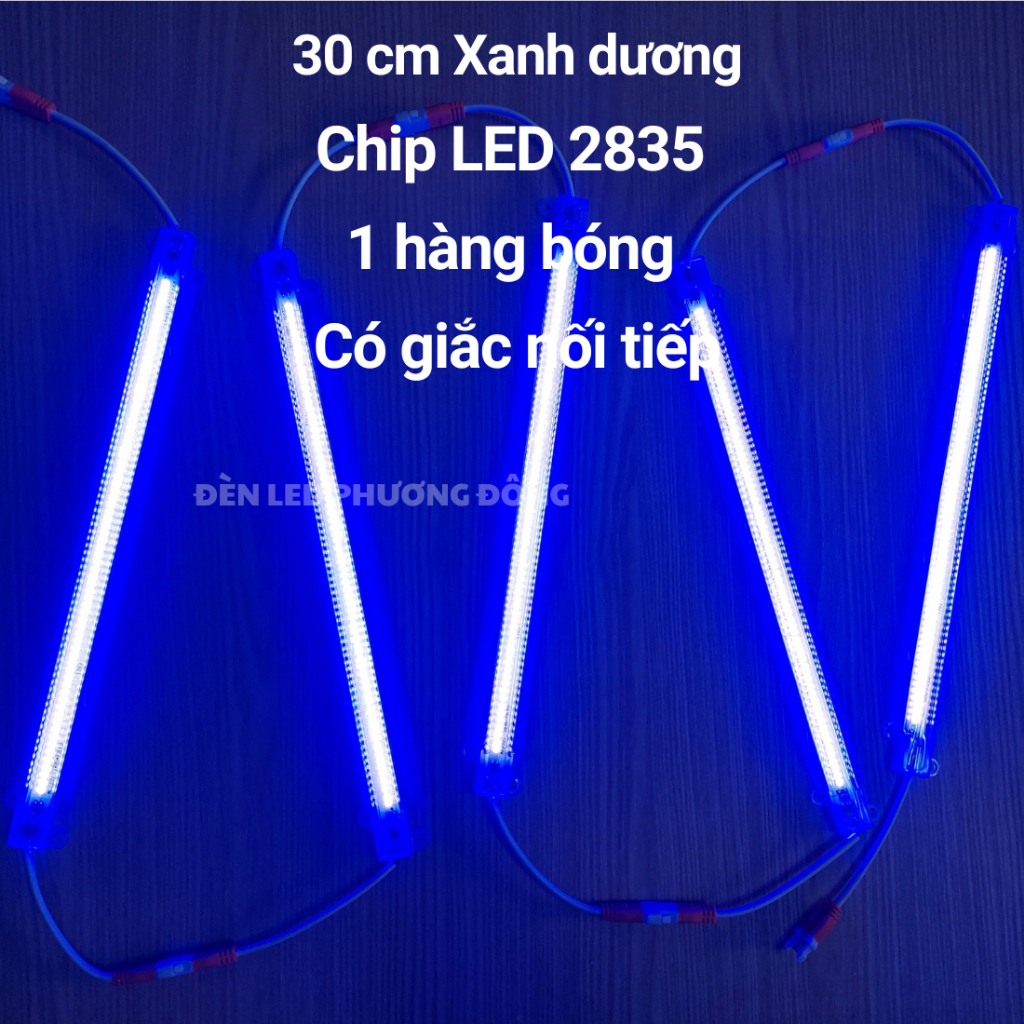 Đèn LED thanh 30cm 1 hàng bóng 2835 220V