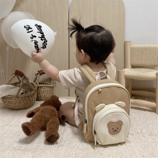 𝐀𝐩𝐫𝐢𝐥 𝐛𝐞́𝐛𝐞́ - Balo Đi Học, Du Lịch Cho Bé Phong Cách Hàn Quốc Chất Liệu Vải Canvas Cao Cấp