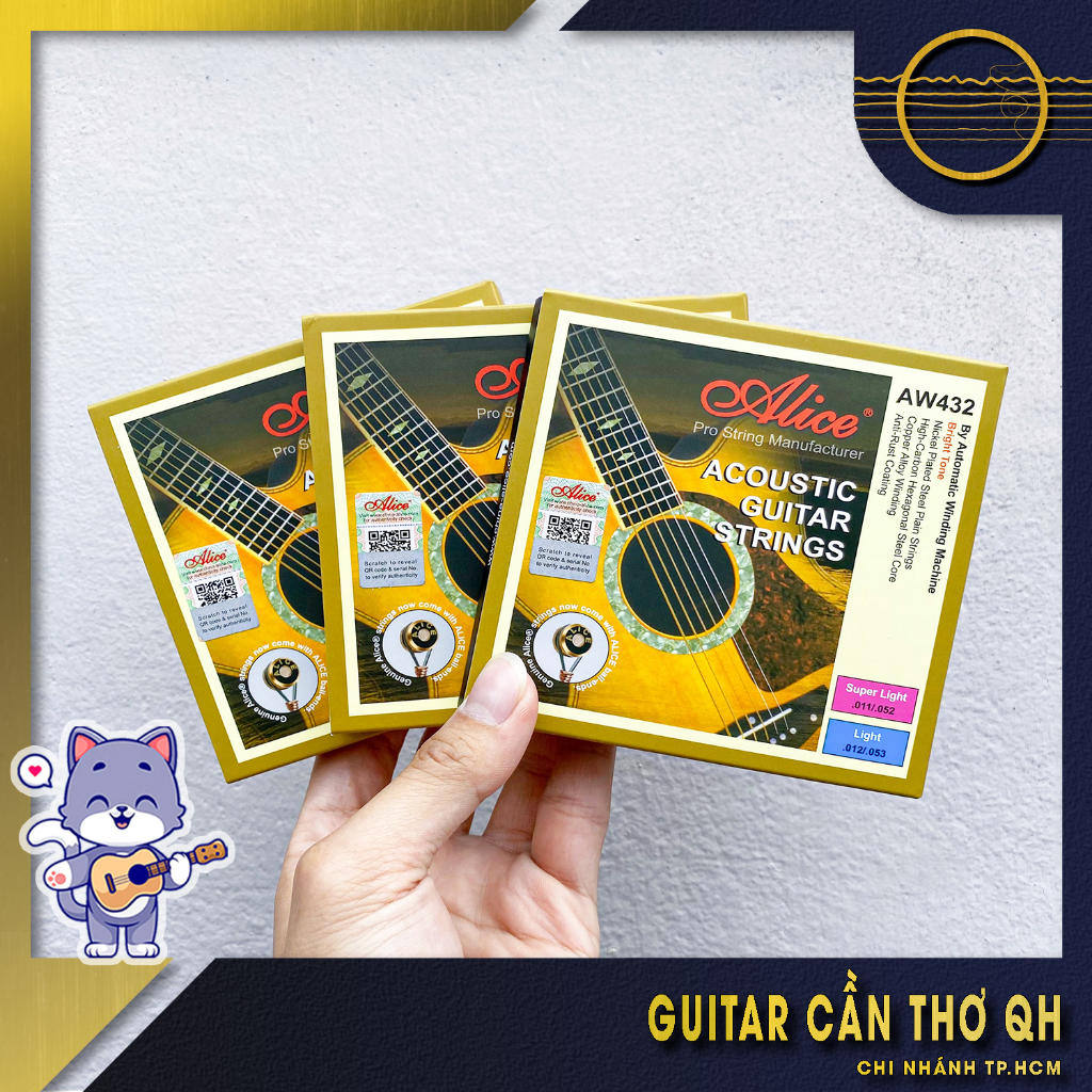 Dây đàn Guitar Acoustic Alice Aw432 Shopee Việt Nam