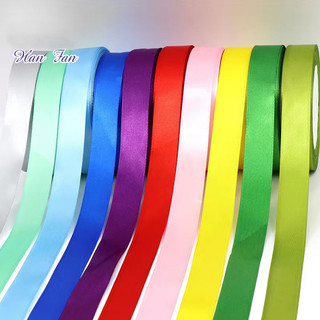 Cuộn Ruy băng lụa cuộn dài 22m bản rộng 2cm đủ màu sắc Làm Hoa Ruy Băng, Gói Quà, Trang Trí