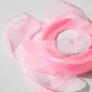 Cuộn Ruy băng lụa cuộn dài 45m bản rộng 2.5cm Cuộn Dây Ruy Băng Lụa Nhiều Màu Dùng Gói Hoa