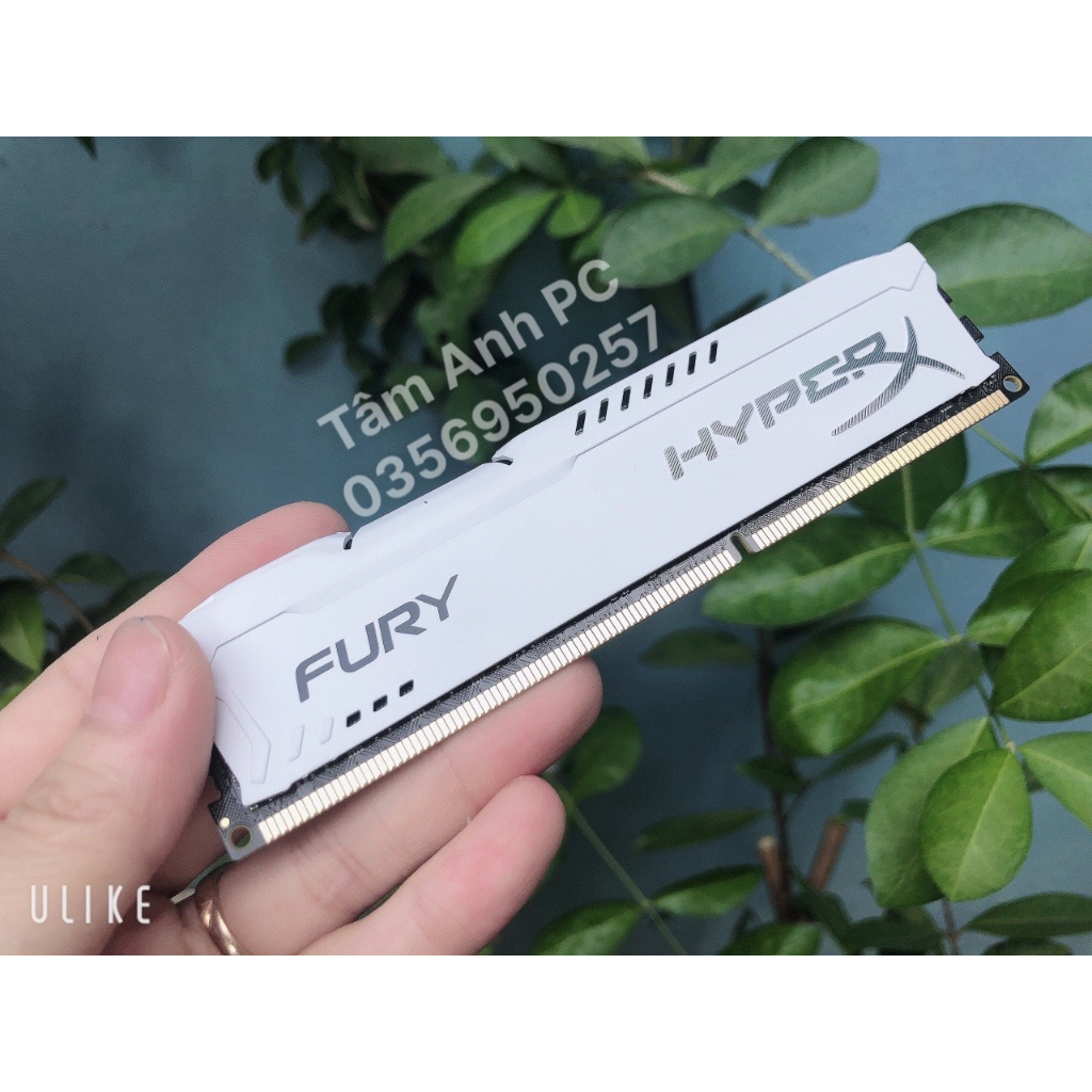 RAM Máy Tính PC Kingston Hyper Fury 8GB DDR3 Buss 1600 Hàng Mới 100% ...