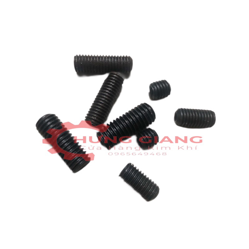 Bộ 10 con Ốc Vít Lục Giác Thép Đen, Ốc Trí M5 M6 M8 M10 M12