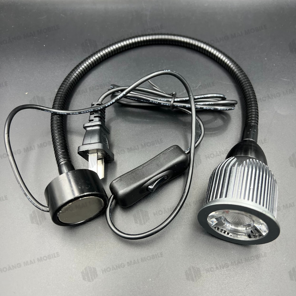 Đèn led chiếu sáng, hỗ trợ quay phim, chụp ảnh. cán có thể uốn cong dài 47.5cm