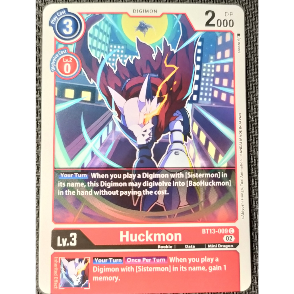 [DIGIMON] Huckmon - BT13-009 | Shopee Việt Nam