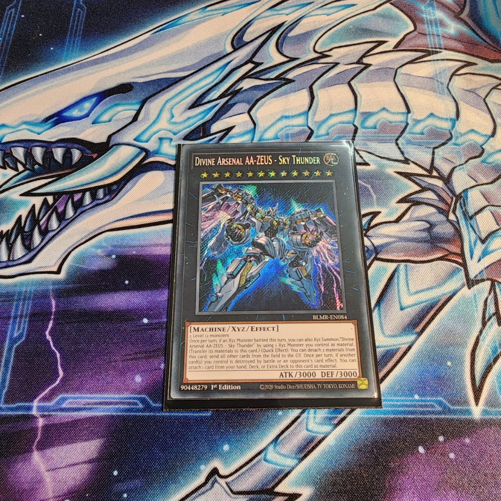 Bài Yugioh TCG UK [BLMREN084] [Secret] Divine Arsenal AAZEUS Sky