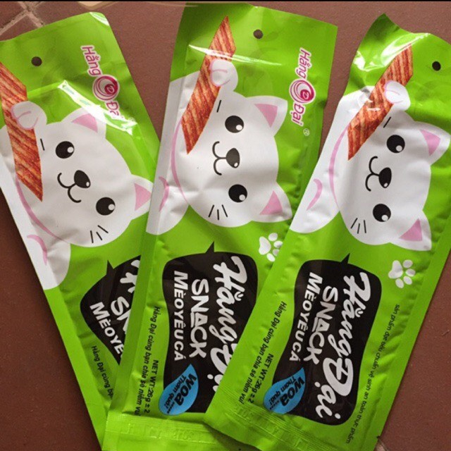 Snack Mèo Yêu Cá Hằng Đại, Snack Cay Tuổi Thơ, Đồ Ăn Vặt Cổng Trường