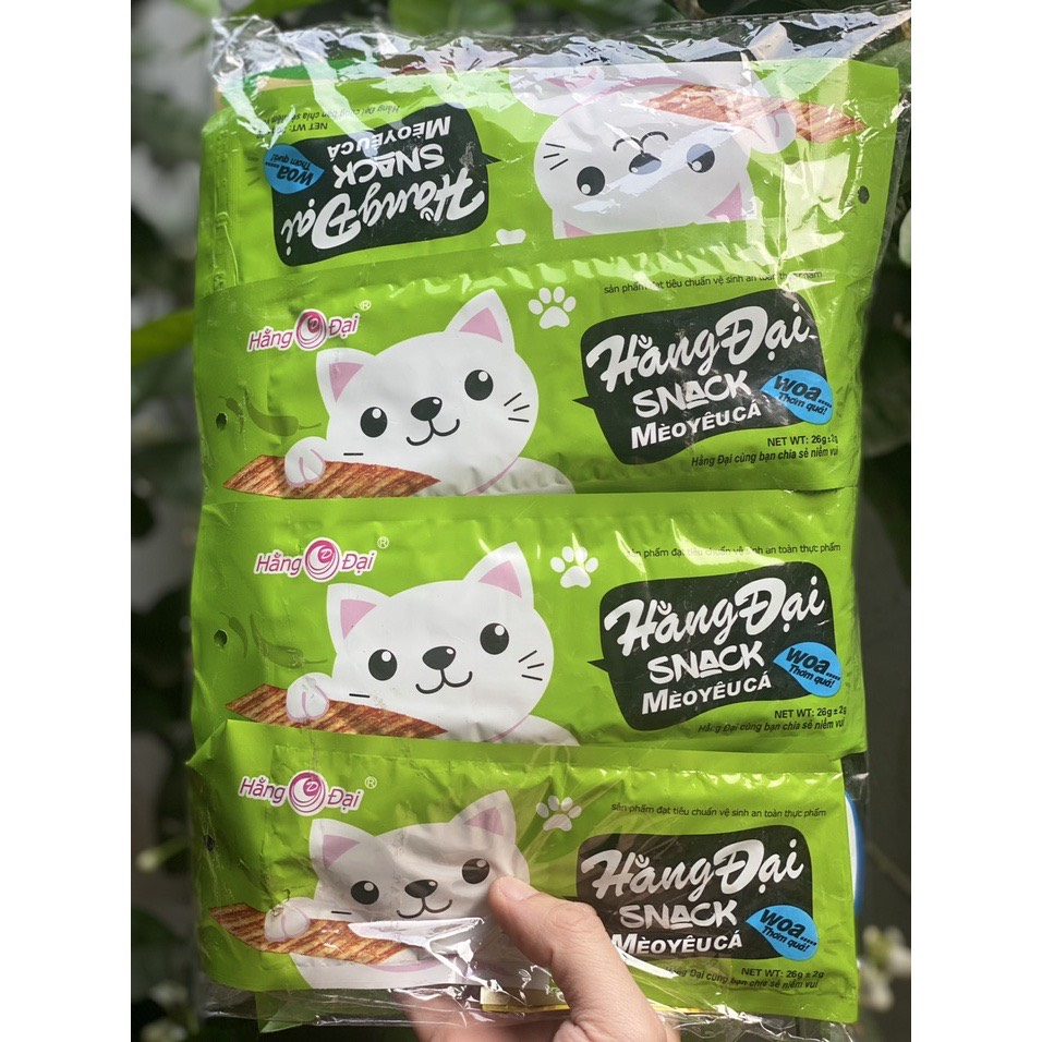 Snack Mèo Yêu Cá Hằng Đại, Snack Cay Tuổi Thơ, Đồ Ăn Vặt Cổng Trường