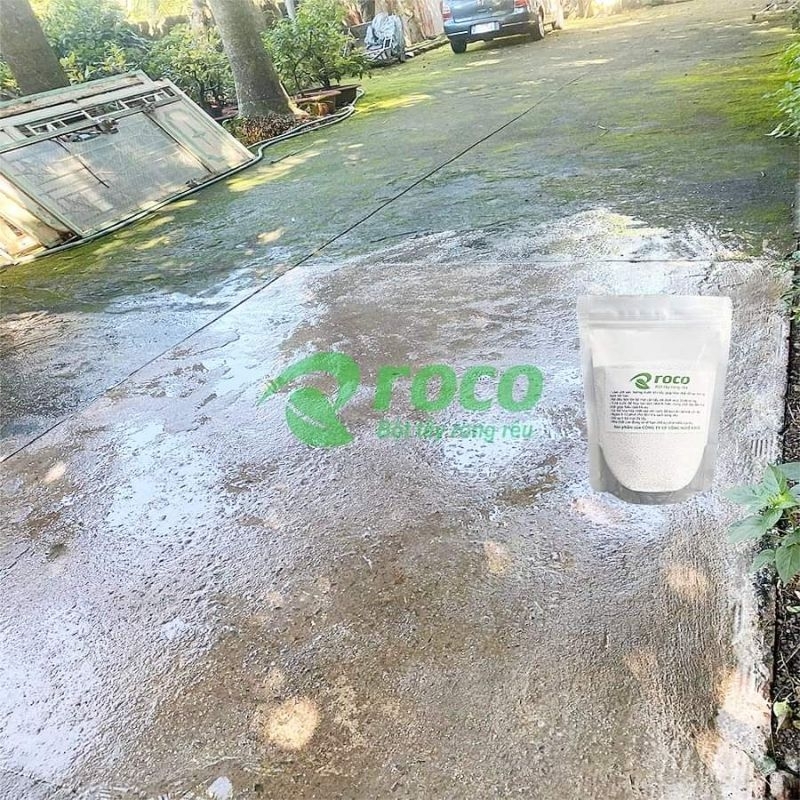 Bột tẩy rong rêu Roco 500gr ( Cam kết hoàn tiền nếu không sạch ...
