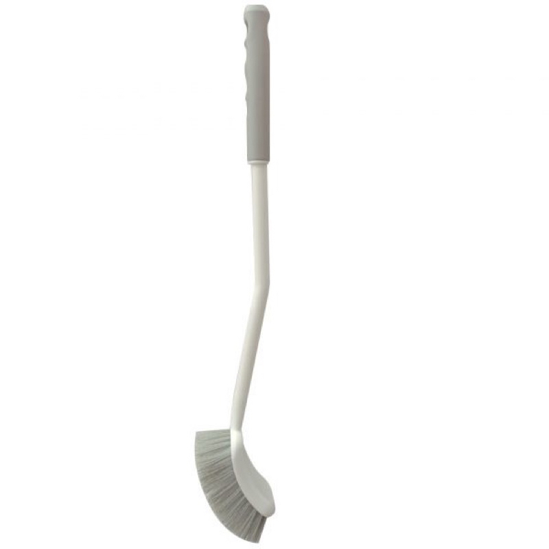 Chổi cọ toilet ĐẦU CONG Kirei Inochi, cọ sàn nhà, cọ bồn cầu, thiết kế thông minh, đầu cước