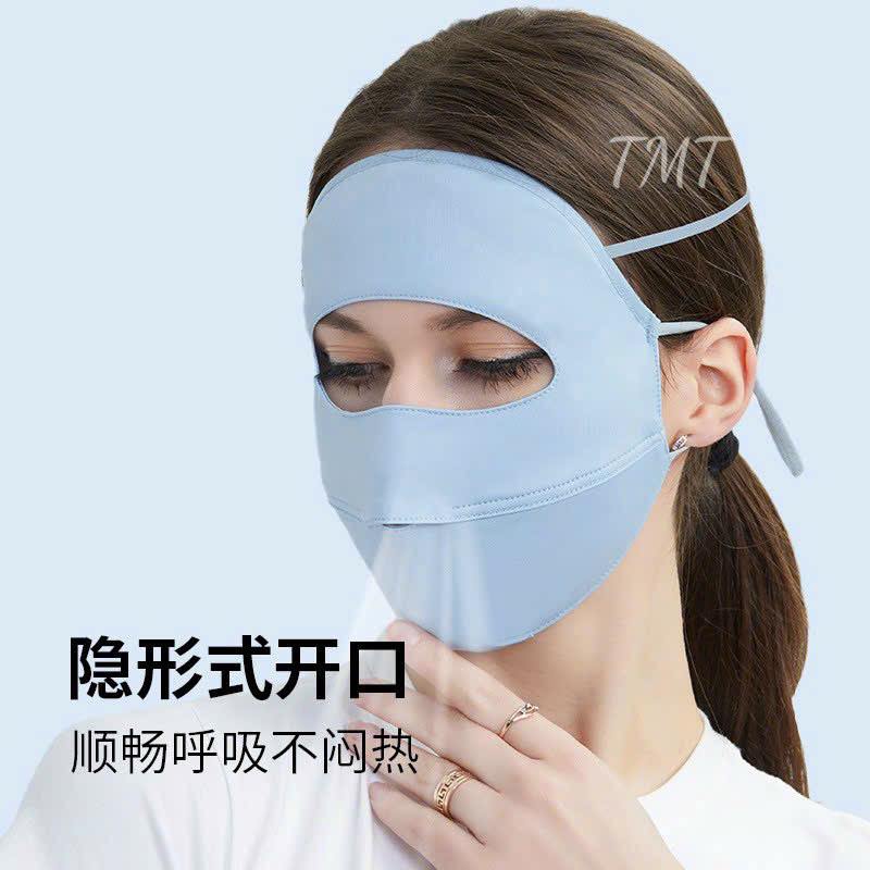 Khẩu Trang Chống Tia U.V, Chống Nắng Che Trán cao cấp( Loại 1)