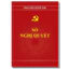 Sách - Sổ Ghi Nghị Quyết ( Bìa cứng Kích thước: A4, Số trang 200 trang, khổ 21x 29,7 cm( A4)
