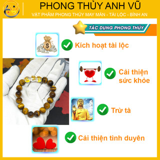 Vòng tam hợp quý thần thân tý thìn đã khai quang - size 8 10 12ly - may mắn tài lộc