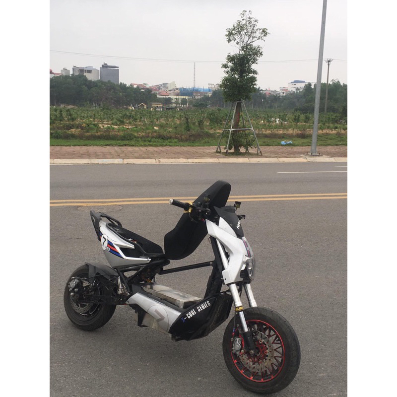 Tem số 7 dán xe điện Xmen tem xịn 3 lớp 1 năm không bong phụ tùng xe điện
