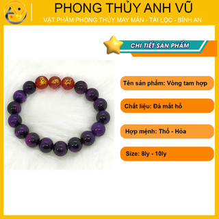 Vòng tam hợp quý nhân thân tý thìn đã khai quang điểm nhãn - size8 10 12ly -  -may mắn tài lộc