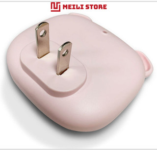 Đèn Ngủ Cắm Điện Mini Kliya Heo, Cảm Ứng Ánh Sáng, Tiết Kiệm Điện Năng, Ánh Sáng Dịu Size 8.5cm MEILI STORE