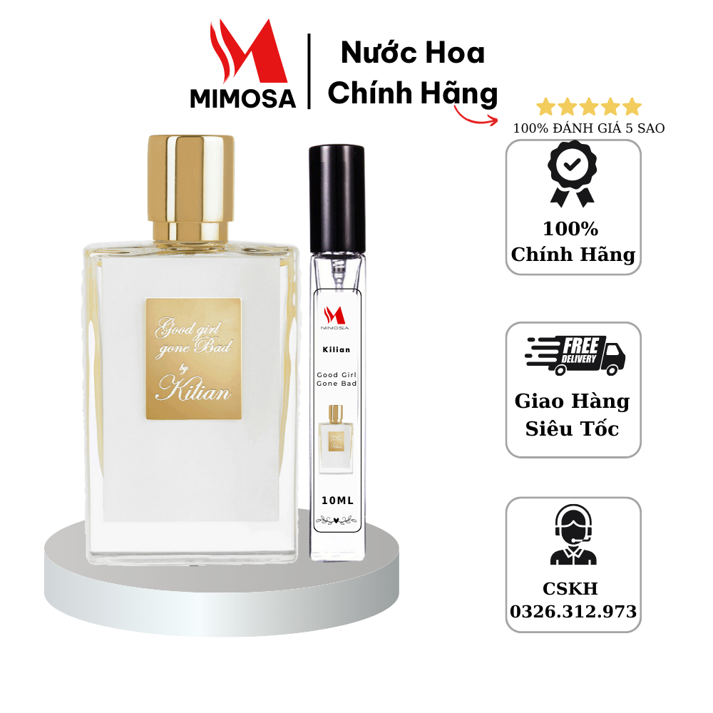 Nước hoa nữ rắn trắng Kilian Good Girl Gone Bad quyền lực sang trọng ...