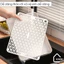 Khay úp ly cốc GADI, khay trà nhựa PP cao cấp 2 lớp chịu nhiệt sử dụng đa năng phong tiện ích cho gia đình