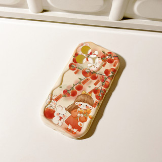 Ốp lưng iphone cạnh sóng nổi girl and rabbit 6s/6splus/7/7plus/8/8plus/x/11/12/13/14/15/16/max/promax sk2058