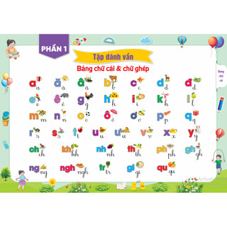 Sách - Tập Đánh Vần Tiếng Việt cho bé 4-6 tuổi - Bí quyết giúp con đọc Tiếng Việt thông thạo - ndooks