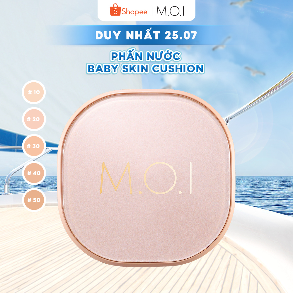 Phấn nước M.O.I Baby Skin Cushion (5 màu)