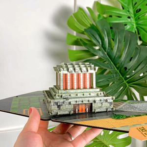 Thiệp 3D Pop Up Lăng Bác Handmade Quà Lưu Niệm - TAYTA