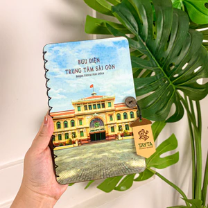 Thiệp 3D Bưu Điện Trung Tâm Sài Gòn
