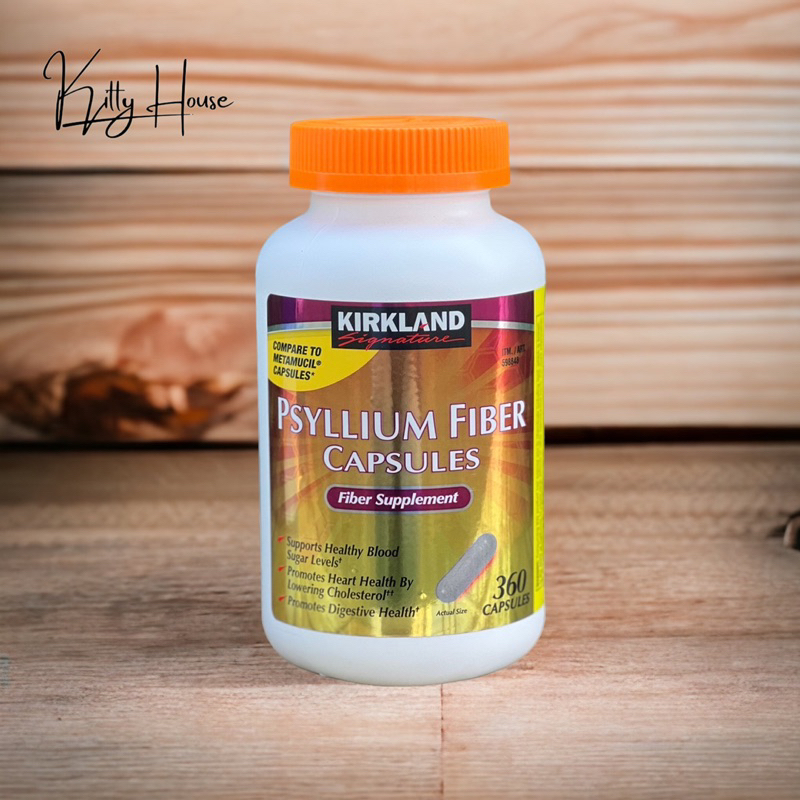 Vi n u ng b sung ch t x kirkland psyllium fiber capsules 360 vi n