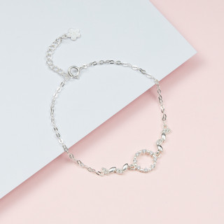 Lắc tay bạc LAMY Huyền thoại biển xanh Sparkling Blue Sea Bracelet Silver 2068